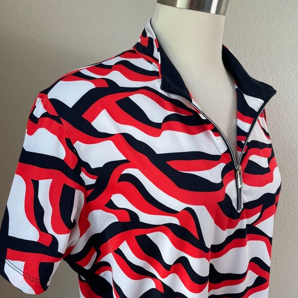 Tail Womens Plus XXL Neve Golf Top UPF 50+ Short Sleeve Activewear Shirt - Picture 2 of 10